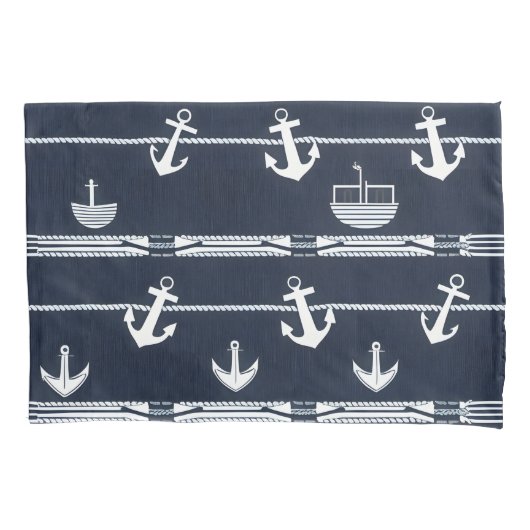 Nautical Themed Pillow cases Kussensloop (Voorkant)