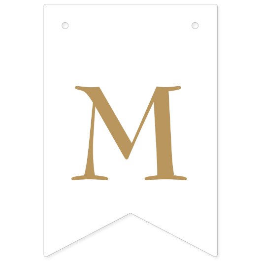 Nautical Thémw tegen Mrs-Bridal Bunting Banner (Derde vlag)