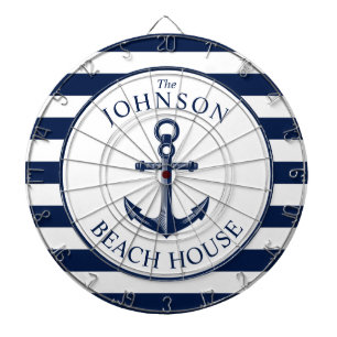 Nautical Thétaire Beach House Anchor Dartbord