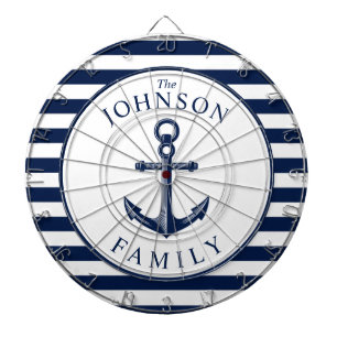 Nautical Thétaire Beach House Anchor Family Dartbord