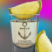 Nautical Thétaire Funny Bachelorette Anchor Fun Shot Glas