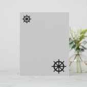 Nautical Thétaire Letterhead of Stationery (Staand voorkant)