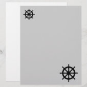 Nautical Thétaire Letterhead of Stationery (Voorkant / Achterkant)