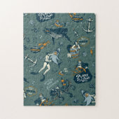 Nautical Thétaire New England Puzzle Legpuzzel (Verticaal)