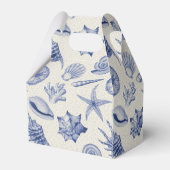 Nautical Thletic Blue Seashell Bedankdoosjes (Achterkant)
