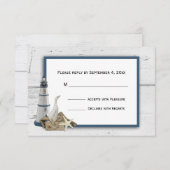 Nautical Thormed RSVP (Voorkant / Achterkant)