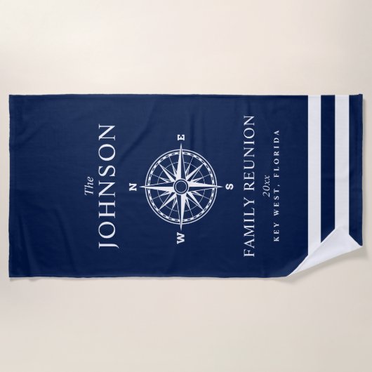 Nautical Threadass Strandlaken (Voorkant)