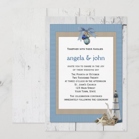 Nautical Threaditation Kaart (Voorkant / Achterkant)