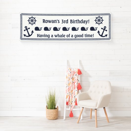 Nautical ThreatBirthday Banner (Insitu)