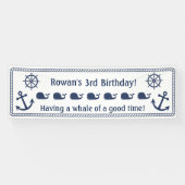 Nautical ThreatBirthday Banner (Horizontaal)