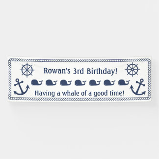 Nautical ThreatBirthday Banner