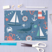 Nautical Tissue Wrapping Tissuepapier (Craft)
