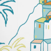 Nautical Town Print Behang (Zoom)