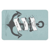 Nautical Travel Vacation door Finder markker Magneet (Horizontaal)