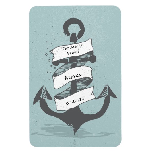 Nautical Travel Vacation door Finder markker Magneet (Verticaal)