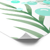 Nautical Tying the Knot Vrijgezellenfeest Welcome  Poster (Hoek)