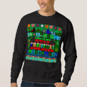 Nautical Ugly KerstSweater voor Sailors Trui (Voorkant)
