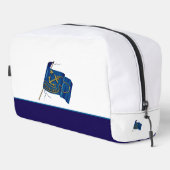 Nautical Vintage Flag Hold Fast Toilettasje (Rechterhoek)