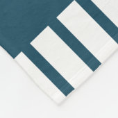 Nautical Voyager Beste Zeiler Donkerblauw Fleece Deken (Hoek)