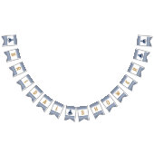 Nautical Vrijgezellenfeest Banner Navy & Gold (Alle)