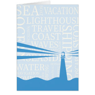 Nautical vuurtorenposter