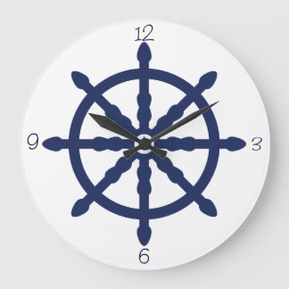Nautical Wave Nursery Wheel Grote Klok