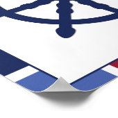 Nautical Wave Nursery Wheel Poster (Hoek)