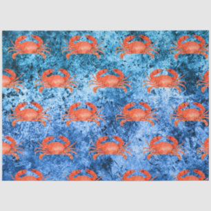 Nautical Waves Design 2 Tissuepapier