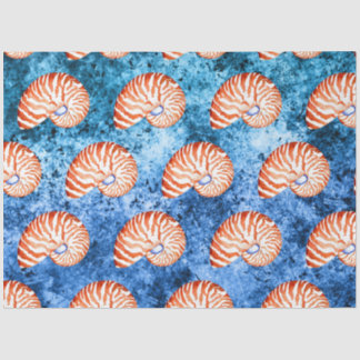 Nautical Waves Design 4 Tissuepapier