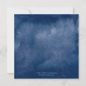 Nautical Weddenschap met handschilderd reddingsboo Save The Date (Achterkant)