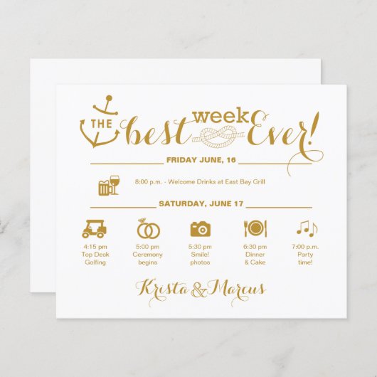 Nautical Weddenweek rondleiding (Voorkant / Achterkant)