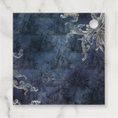 Nautical Wedding Bedankjes Labels (Achterkant)