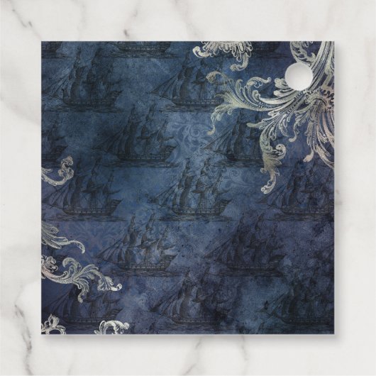  Nautical Wedding Bedankjes Labels (Achterkant)