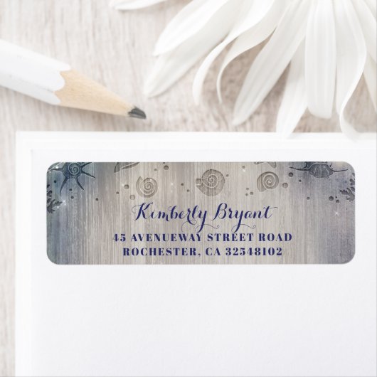 Nautical Wedding Etiket (Insitu)