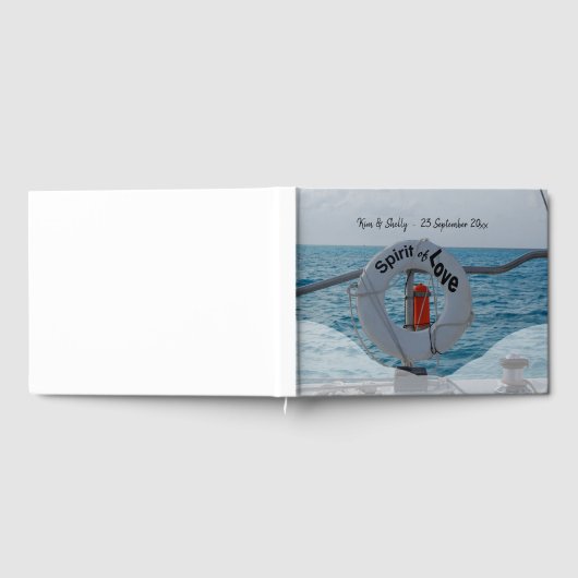 Nautical Wedding Gastenboek (Volledig)