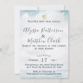 Nautical Wedding Invitation Kaart (Voorkant)