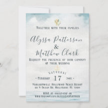 Nautical Wedding Invitation