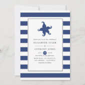 Nautical Wedding Kaart (Voorkant)