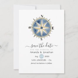 Nautical Wedding Save the Date