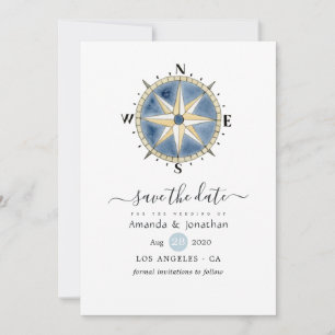 Nautical Wedding Save the Date