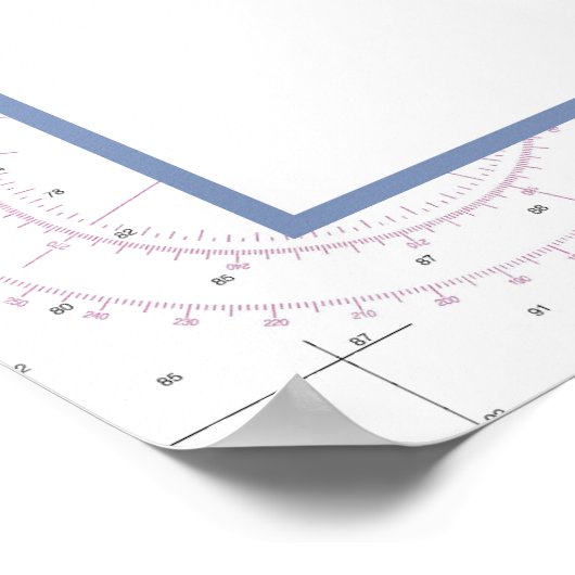 Nautical Wedding Seating Chart | Martha's wijngaar Poster (Hoek)