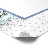 #Nautical #Wedding Seating Chart | Zuid-Florida Poster (Hoek)