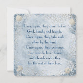 Nautical Wedding Vow Renewal Kaart (Voorkant)