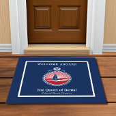 Nautical Welcome Aboard Sailboat Marine Rope Deurmat