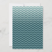 Nautical Whale Tail Rehearsal Dinner Invites Kaart (Achterkant)