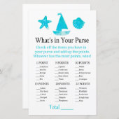 Nautical What's in your purse game (Voorkant / Achterkant)