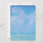 Nautical White Lighthouse bruiloft Kaart (Achterkant)