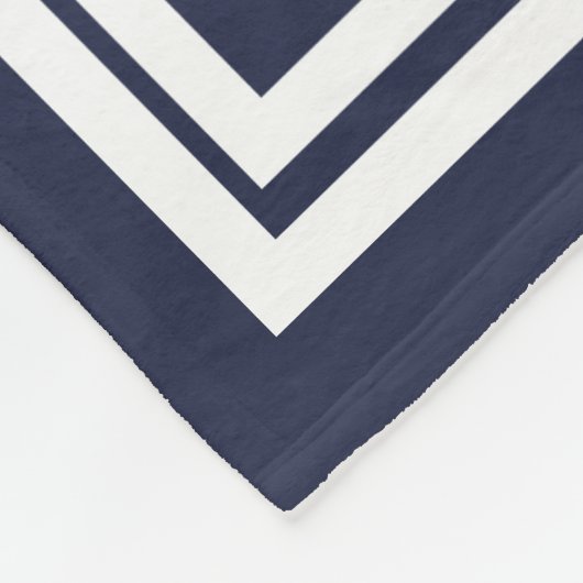 Nautical White  Schooner Ship Fleece Deken (Hoek)