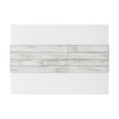 Nautical Whitewash Wood Beach Wedding Collectie Uitnodigingen Wikkel (Achterkant Voorbeeld)