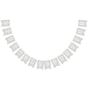 Nautical Whitewash Wood Beach Wedding Collectie Vlaggetjes